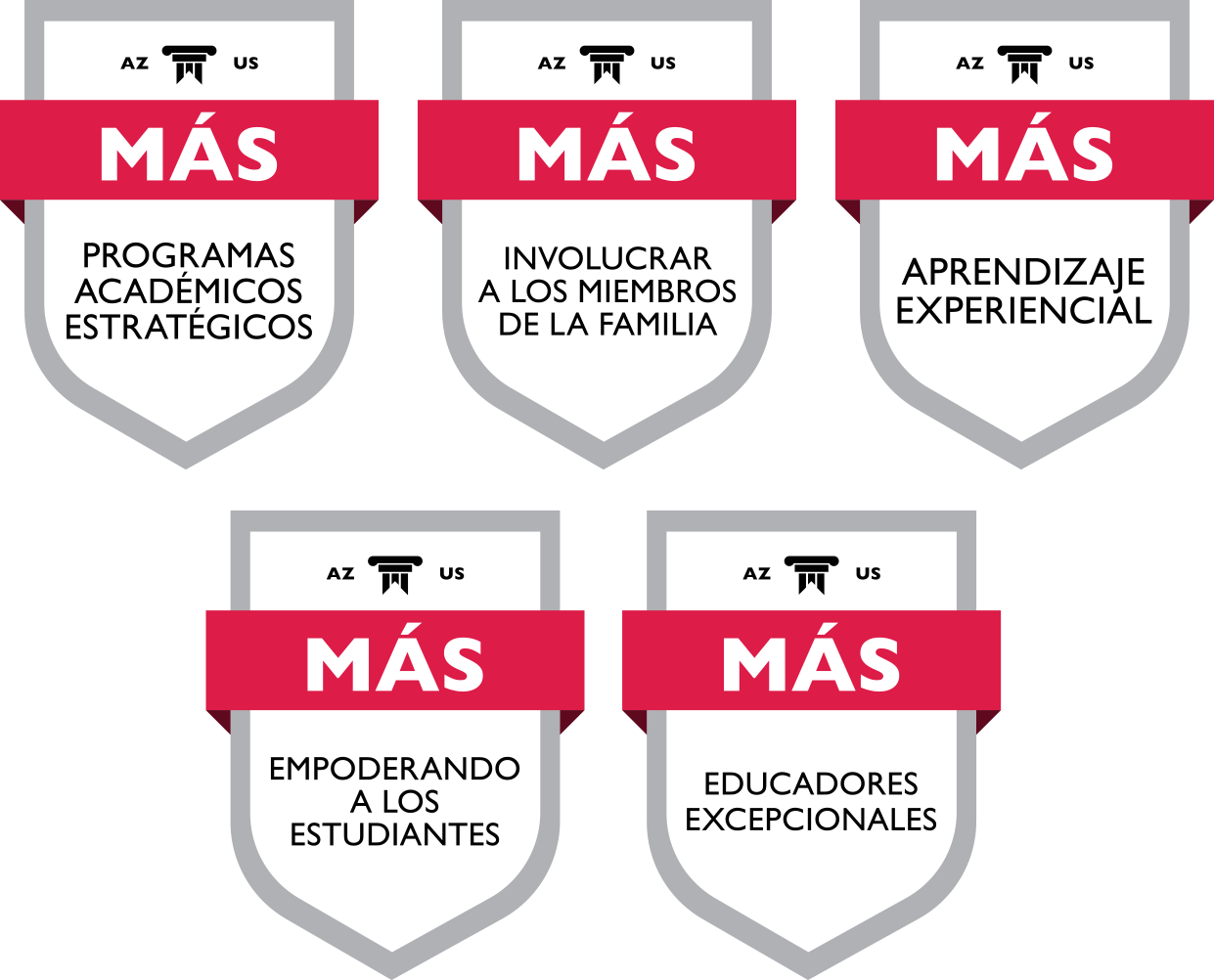 More Badges in Spanish, combined together