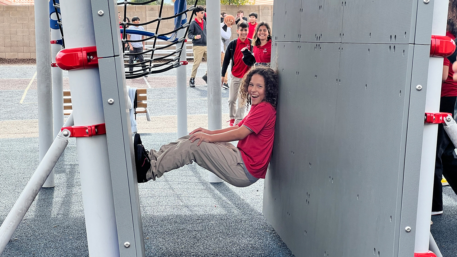 Ethos Academy playground kids